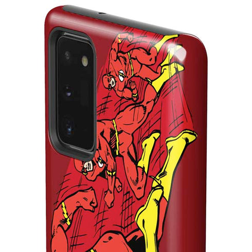 DC Comics The Flash Classic Art in Sequence Running pose Galaxy Note20 5G Pro Case