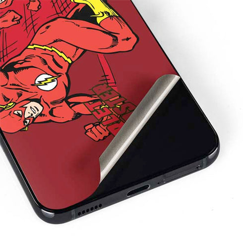DC Comics The Flash Classic Art in Sequence Running pose Galaxy S22 Skin