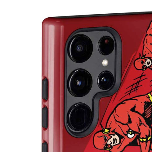 DC Comics The Flash Classic Art in Sequence Running pose Galaxy S22 Ultra Pro Case