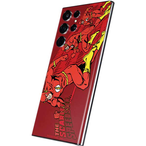 DC Comics The Flash Classic Art in Sequence Running pose Galaxy S22 Ultra Skin