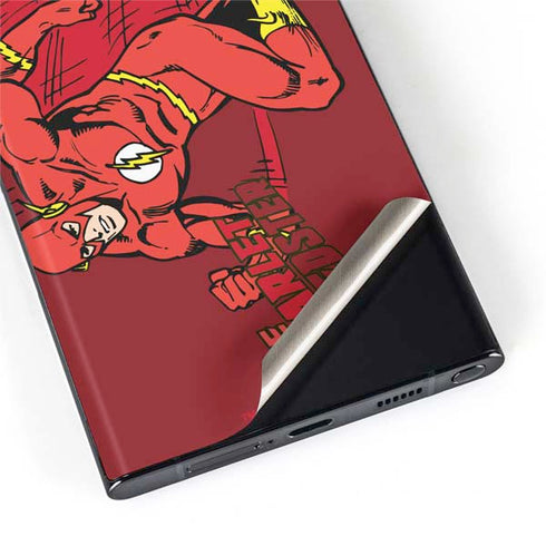 DC Comics The Flash Classic Art in Sequence Running pose Galaxy S22 Ultra Skin