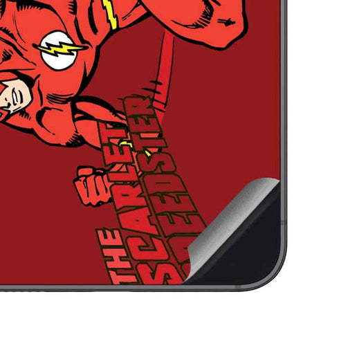 DC Comics The Flash Classic Art in Sequence Running pose Galaxy S23 FE Skin
