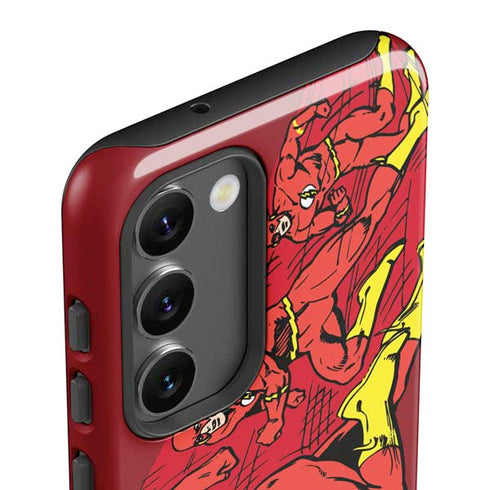 DC Comics The Flash Classic Art in Sequence Running pose Galaxy S23 Pro Case