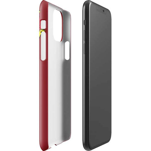 DC Comics The Flash Classic Art in Sequence Running pose iPhone 11 Pro Max Lite Case
