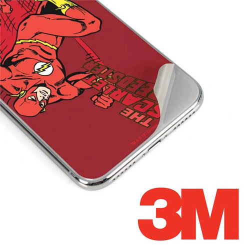 DC Comics The Flash Classic Art in Sequence Running pose iPhone 11 Pro Skin