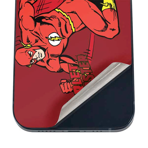 DC Comics The Flash Classic Art in Sequence Running pose iPhone 12 Mini Skin