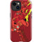 DC Comics The Flash Classic Art in Sequence Running pose iPhone 14 Plus Impact Case
