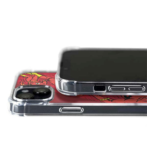 DC Comics The Flash Classic Art in Sequence Running pose iPhone 14 Plus MagSafe Case