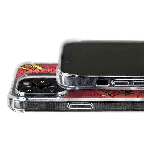 DC Comics The Flash Classic Art in Sequence Running pose iPhone 15 Pro MagSafe Case