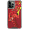 DC Comics The Flash Classic Art in Sequence Running pose iPhone 15 Pro Max Clear Case