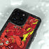 DC Comics The Flash Classic Art in Sequence Running pose iPhone 14 Pro Max Waterproof Case