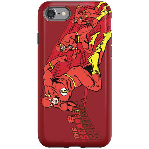 DC Comics The Flash Classic Art in Sequence Running pose iPhone SE (2nd & 3rd Gen) Pro Case