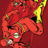 DC Comics The Flash Classic Art in Sequence Running pose iPhone XR Skin