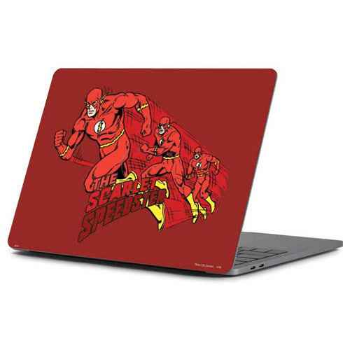 DC Comics The Flash Classic Art in Sequence Running pose Apple MacBook Pro 13-inch Skin