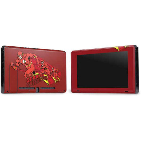 DC Comics The Flash Classic Art in Sequence Running pose Nintendo Switch Bundle Skin