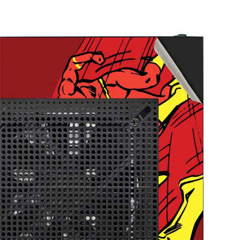 DC Comics The Flash Classic Art in Sequence Running pose NZXT H510 Compact ATX Mid-Tower Case Skin
