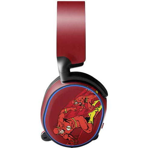 DC Comics The Flash Classic Art in Sequence Running pose SteelSeries Arctis 5 Skin