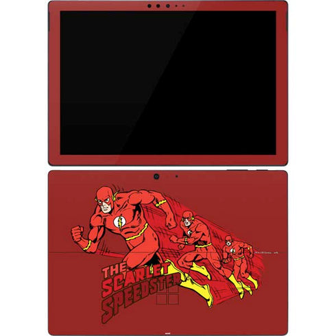 DC Comics The Flash Classic Art in Sequence Running pose Surface Pro 7 Skin