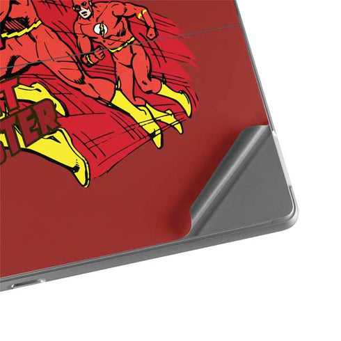 DC Comics The Flash Classic Art in Sequence Running pose Surface Pro 8 Skin