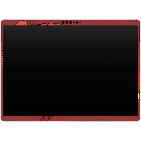 DC Comics The Flash Classic Art in Sequence Running pose Surface Pro 9 Skin