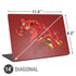 DC Comics The Flash Classic Art in Sequence Running pose Universal Laptop 14in (11.4 x 8.2in) Skin