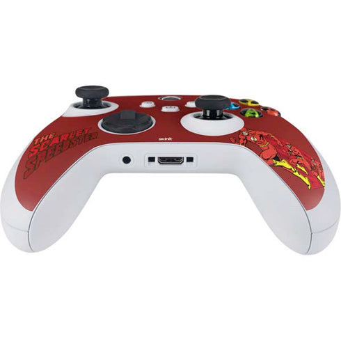 DC Comics The Flash Classic Art in Sequence Running pose Xbox Series S Controller Skin