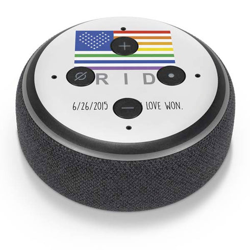 6-26 The Day Love Won Amazon Echo Dot Skin