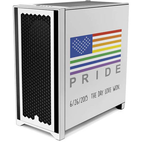 6-26 The Day Love Won Corsair 4000D Tempered Glass Mid-Tower ATX Case Skin
