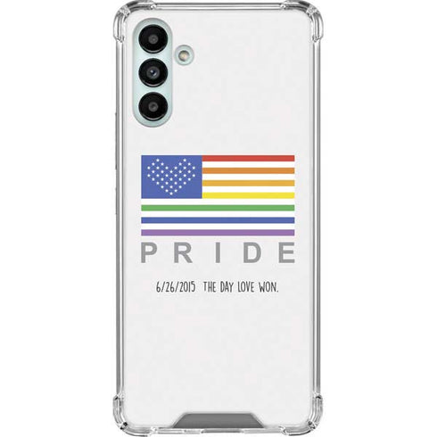 6-26 The Day Love Won Galaxy A13 5G Clear Case