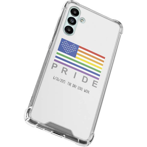 6-26 The Day Love Won Galaxy A13 5G Clear Case