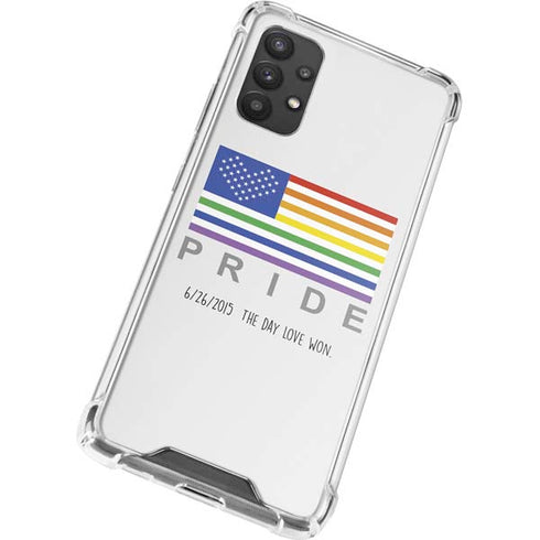 6-26 The Day Love Won Galaxy A32 5G Clear Case