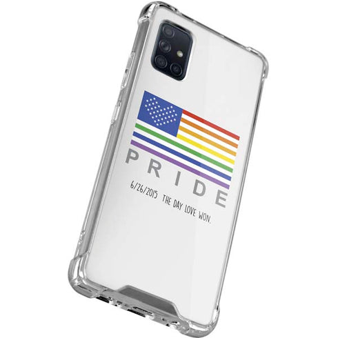 6-26 The Day Love Won Galaxy A51 5G Clear Case