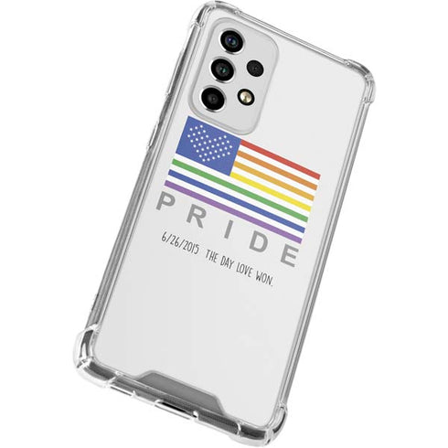 6-26 The Day Love Won Galaxy A53 5G Clear Case