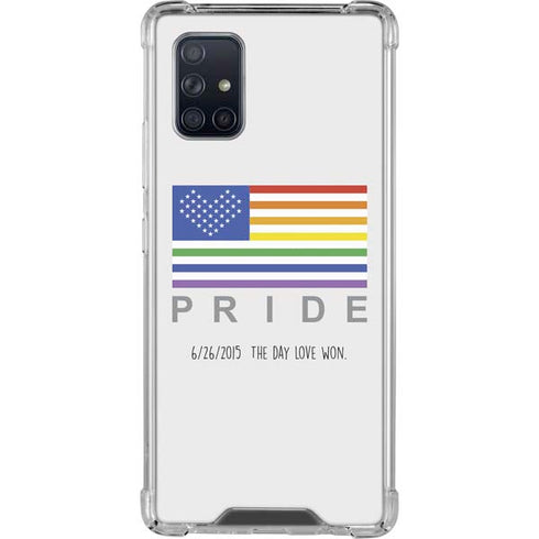 6-26 The Day Love Won Galaxy A71 5G Clear Case