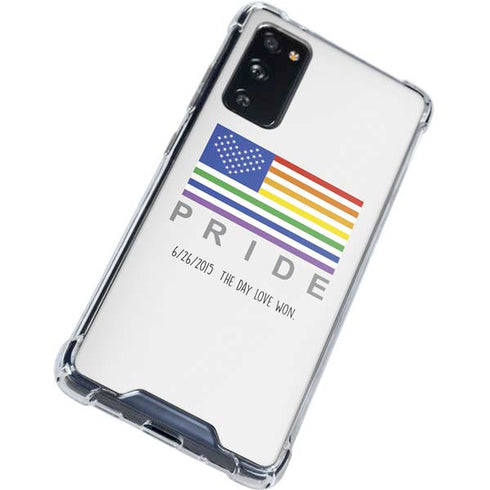 6-26 The Day Love Won Galaxy S20 FE Clear Case