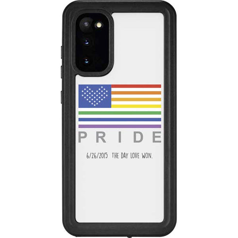 6-26 The Day Love Won Galaxy S20 Waterproof Case