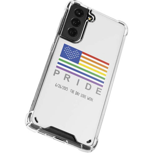 6-26 The Day Love Won Galaxy S21 Plus 5G Clear Case