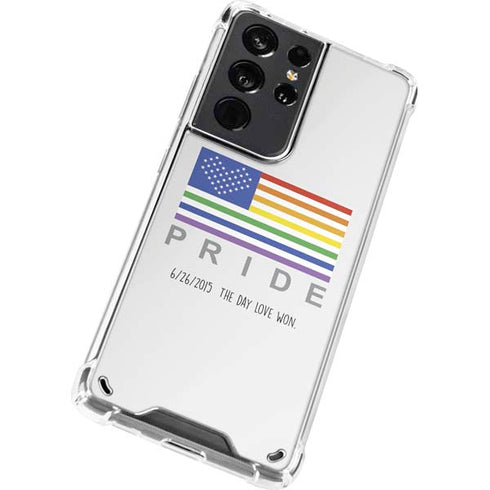 6-26 The Day Love Won Galaxy S21 Ultra 5G Clear Case