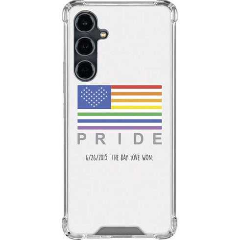 6-26 The Day Love Won Galaxy S23 FE Clear Case