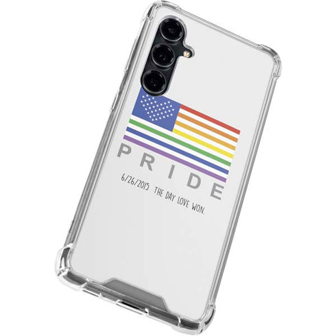 6-26 The Day Love Won Galaxy S23 FE Clear Case