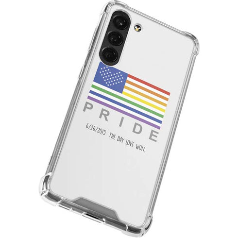 6-26 The Day Love Won Galaxy S23 Plus Clear Case