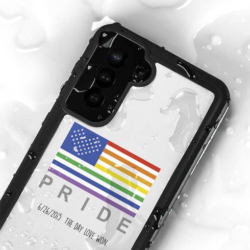 6-26 The Day Love Won Galaxy S23 Plus Waterproof Case