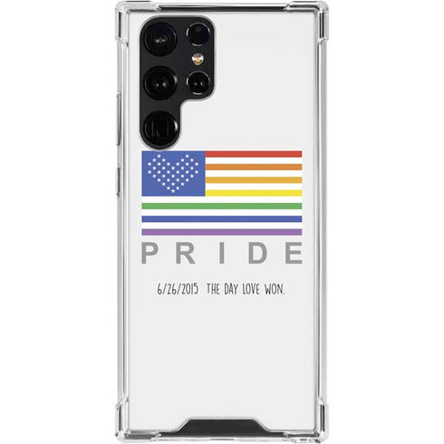 6-26 The Day Love Won Galaxy S24 Ultra Clear Case
