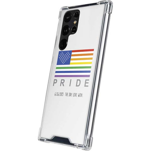 6-26 The Day Love Won Galaxy S24 Ultra Clear Case
