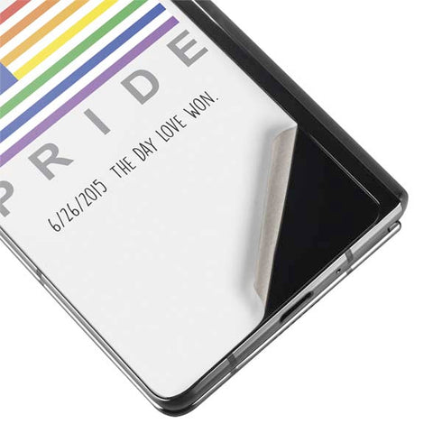 6-26 The Day Love Won Galaxy Z Fold2 5G Skin