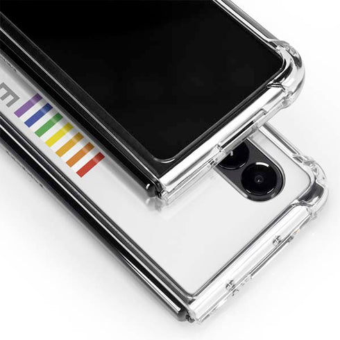 6-26 The Day Love Won Galaxy Z Fold4 5G Clear Case