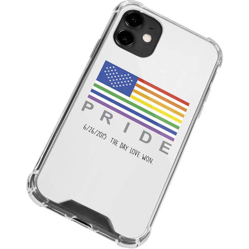 6-26 The Day Love Won iPhone 12 Clear Case