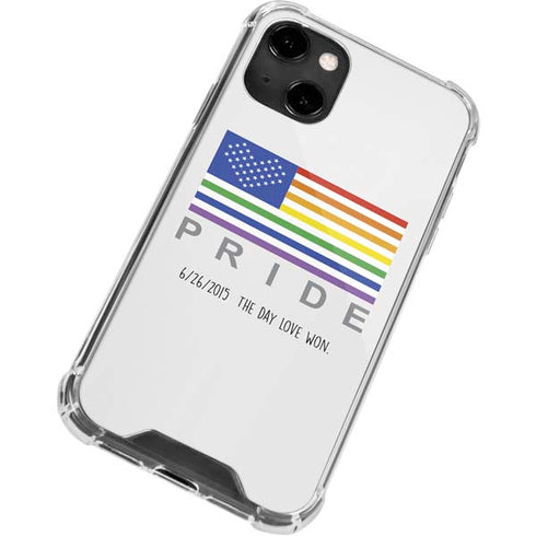 6-26 The Day Love Won iPhone 14 Clear Case