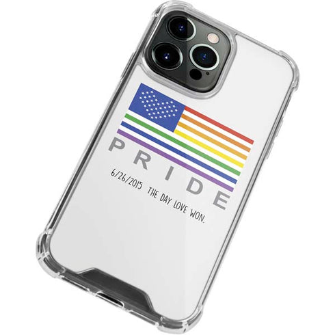 6-26 The Day Love Won iPhone 15 Pro Clear Case