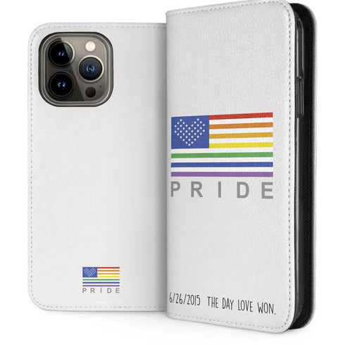 6-26 The Day Love Won iPhone 14 Pro Max Folio Case